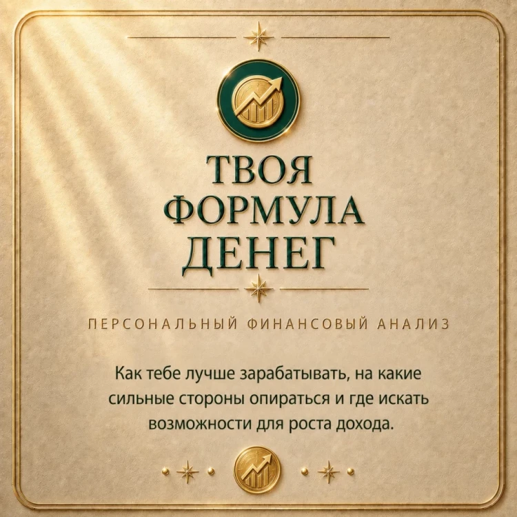 ТВОЯ ФОРМУЛА ДЕНЕГ