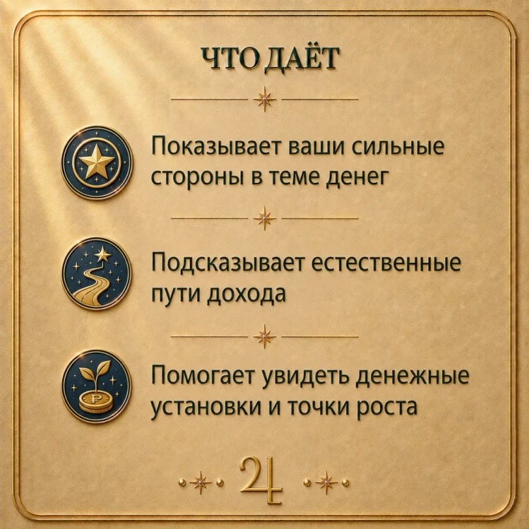 ТВОИ ДЕНЬГИ АСТРОЛОГИЧЕСКИЙ АНАЛИЗ