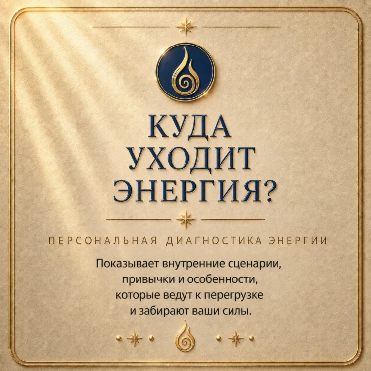 КУДА УХОДИТ ЭНЕРГИЯ