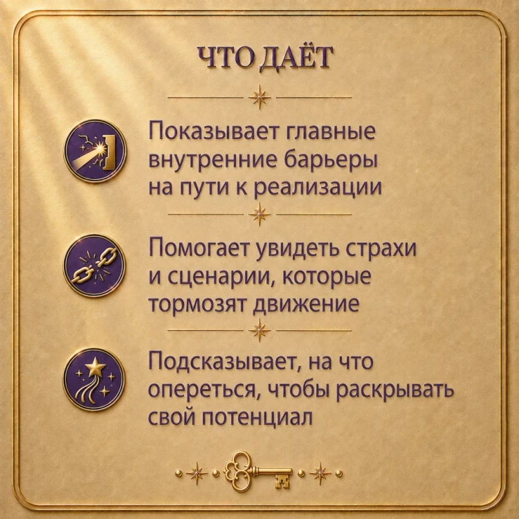 ЧТО МЕШАЕТ ТЕБЕ РЕАЛИЗОВАТЬСЯ