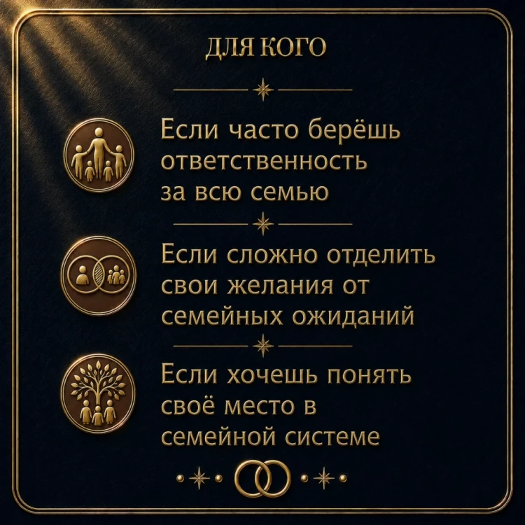 ТВОЯ РОЛЬ В СЕМЬЕ