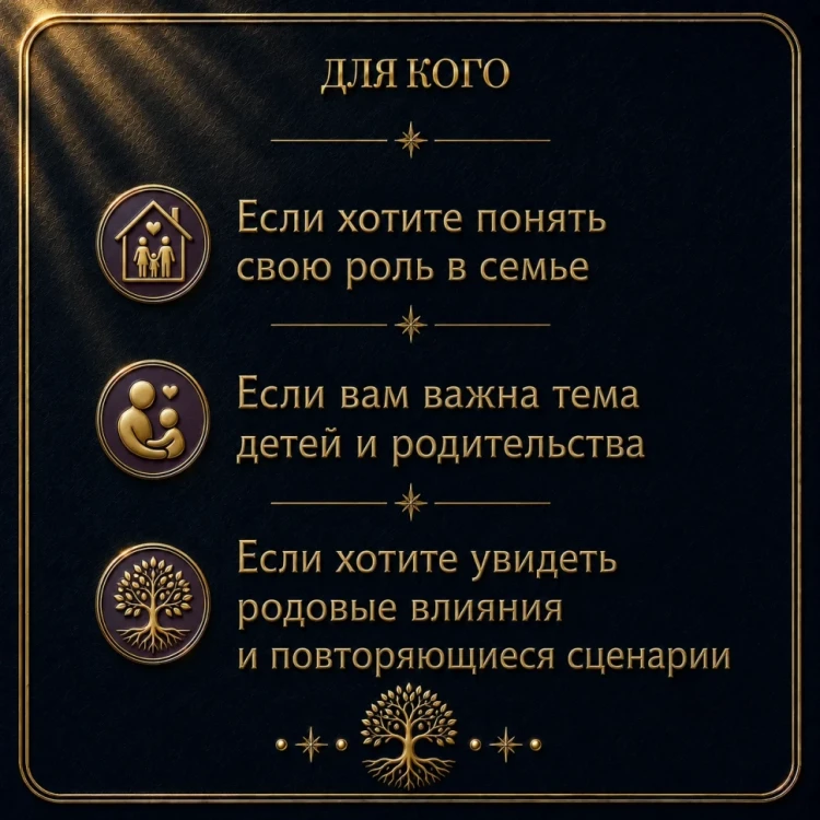ТВОЯ СЕМЬЯ, ДЕТИ, РОД