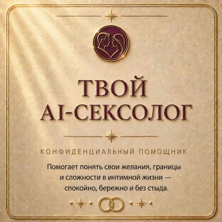 ТВОЙ AI-СЕКСОЛОГ