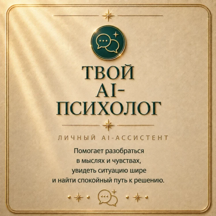 ТВОЙ AI-ПСИХОЛОГ